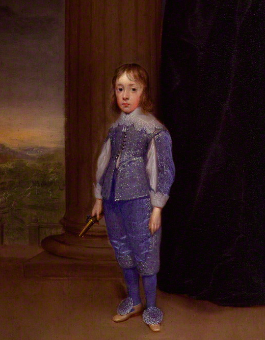 King James II by Cornelius Johnson. Image: National Portrait Gallery, London.