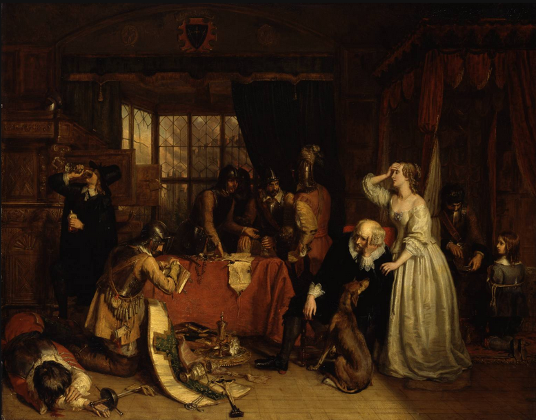 The Plundering of Basing House. Image: Tate