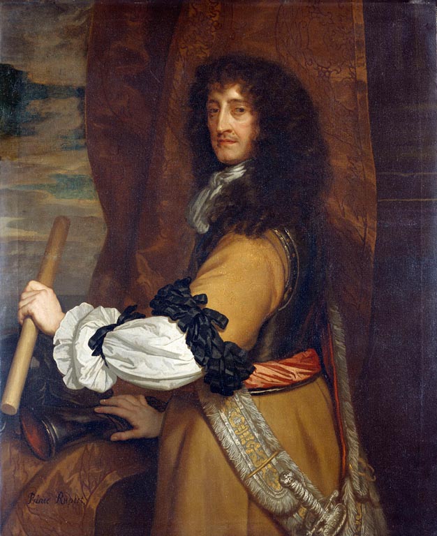 Prince Rupert (1619-82) Painted by Sir Peter Lely (1618-80) c. 1666-68. Royal Collection © Her Majesty Queen Elizabeth II
