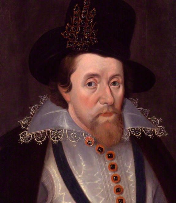 King James I of England and VI of Scotland after John De Critz the Elder. © National Portrait Gallery, London