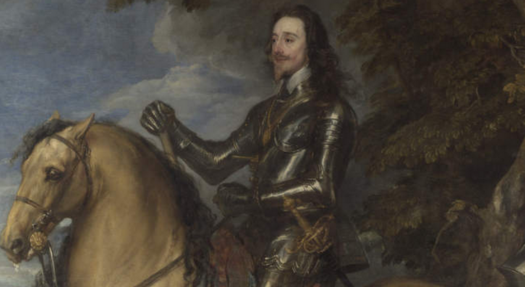 Equestrian Portrait of Charles I, about 1637-8. Anthony van Dyck. © The National Gallery, London.