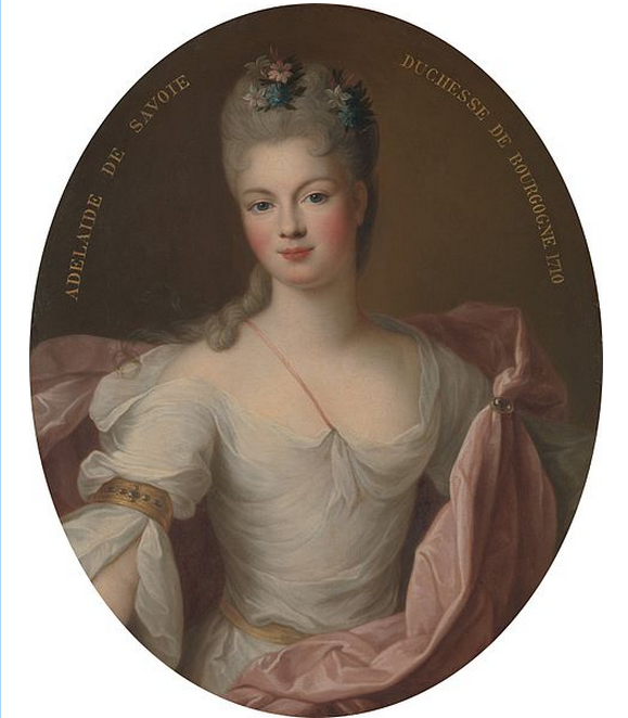  Portrait de Marie Adélaïde de Savoie (1685–1712), Duchesse de Bourgogne, 1710. Metropolitan Museum of Art.