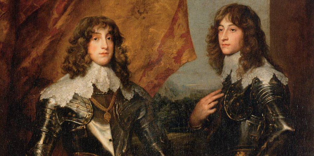 DYCK, Sir Anthony van Portrait of the Princes Palatine Charles-Louis I and his Brother Rupert 1637. Web Gallery of Art