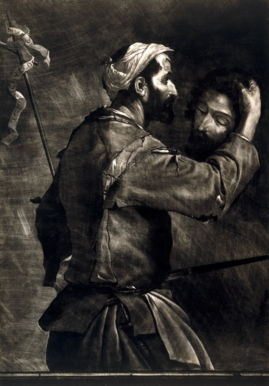 Prince Rupert (Ruprecht of Pfalz), The Great Executioner, a mezzotint. © Trustees of the British Museum