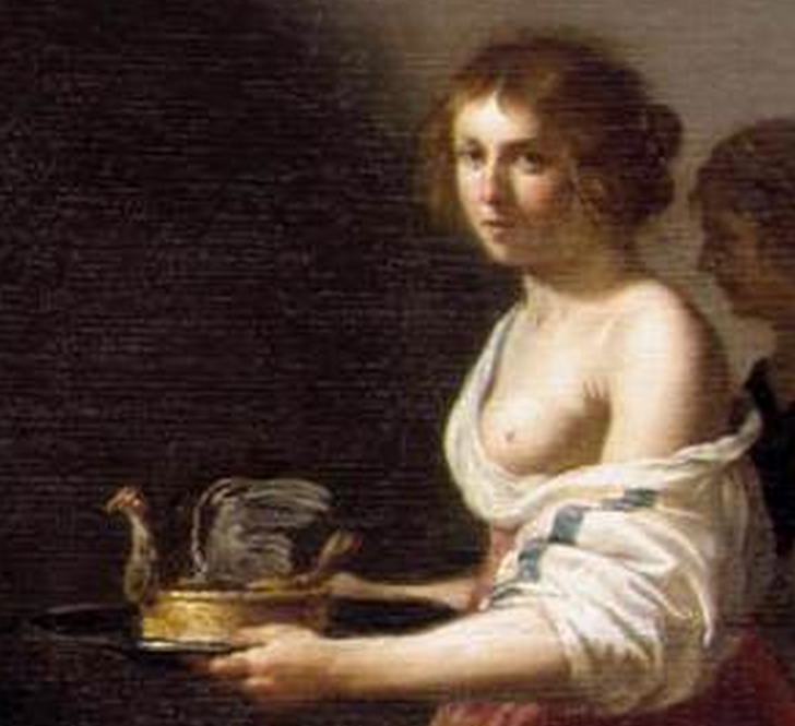 Detail from Ulysses and Circe