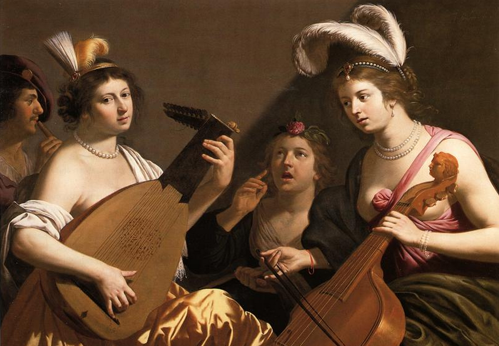 BIJLERT, Jan van The Concert 1635-40 Oil on canvas Private collection, Web Gallery of Art.