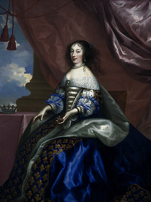 Henriette Anne, Duchess of Orleans, 1644 - 1670. Fifth daughter of Charles I, Jean Nocret, 1660. © National Galleries of Scotland