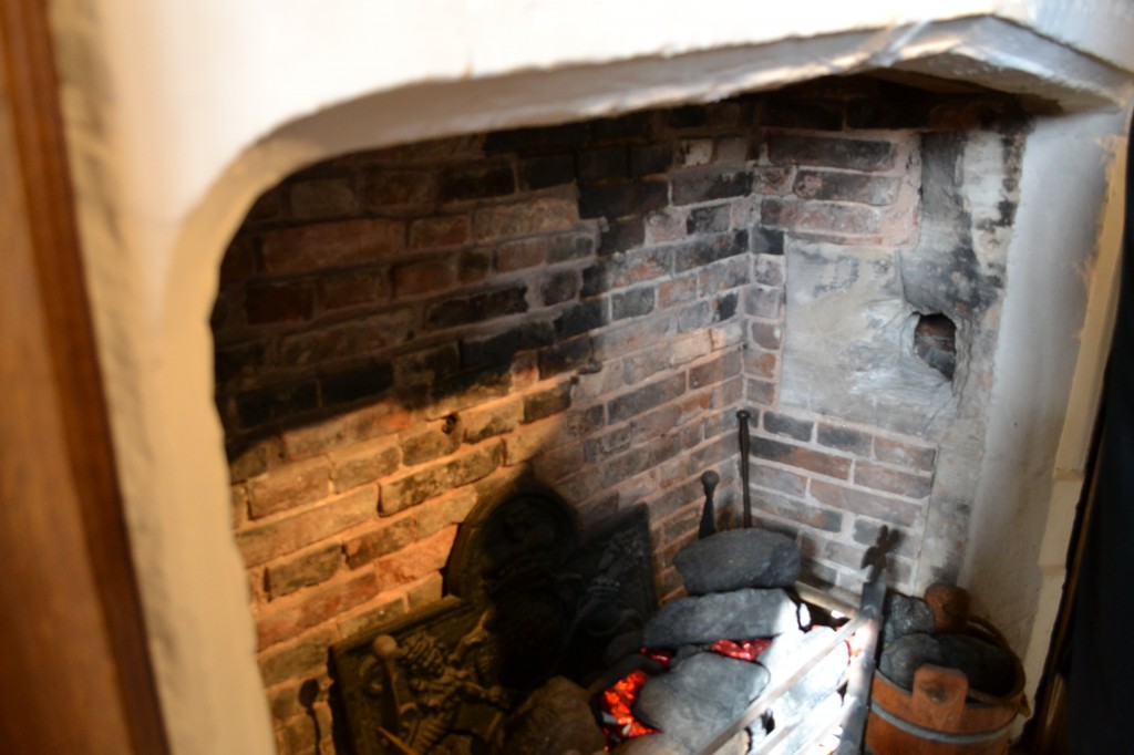 Fireplace, The Great Parlour, Blakesley Hall, Photo: Andrea Zuvich