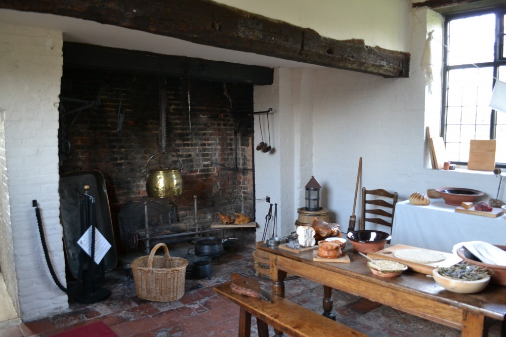 Kitchen from c. 1650, Blakesley Hall, Photo: Andrea Zuvich