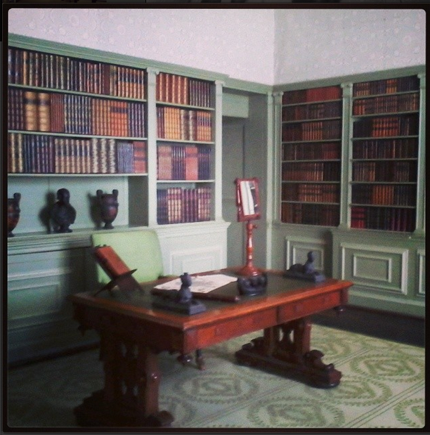 The Green Library, Aston Hall. Instagram photo by Andrea Zuvich