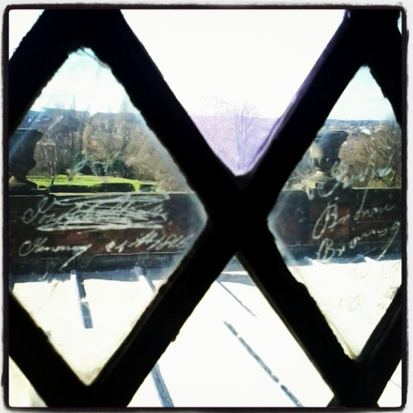 Aston Hall graffiti