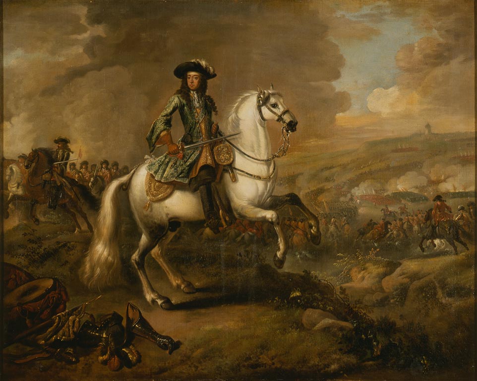 William III at the Battle of the Boyne by Jan Wyck. © Government Art Collection