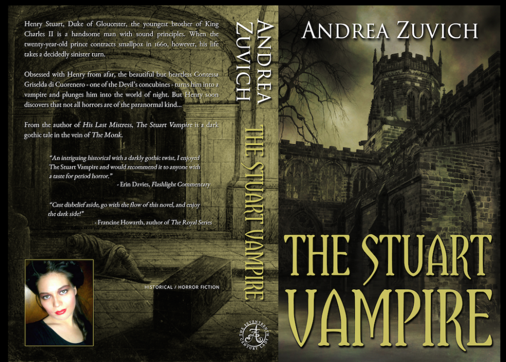 The Stuart Vampire paperback cover