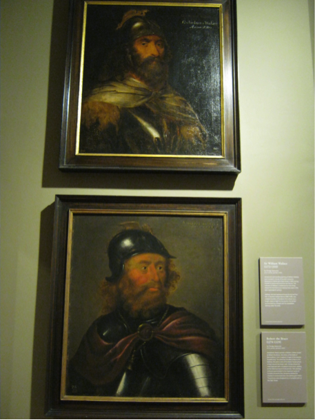 Two portraits of Kings from the famous Triumphal Arch created for Charles I in 1633