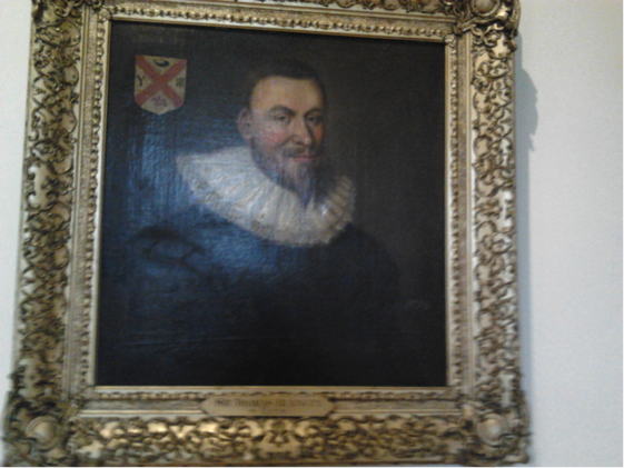 Sir Thomas Burnett of Leys, just one of the many portraits belonging to the University of Aberdeen, currently on display in the Town House on campus