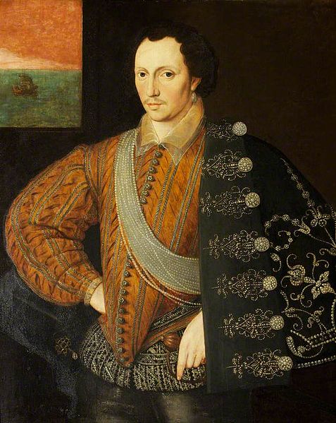 Robert Carey 1st Earl of Monmouth circa 1591, English school. Montacute House.